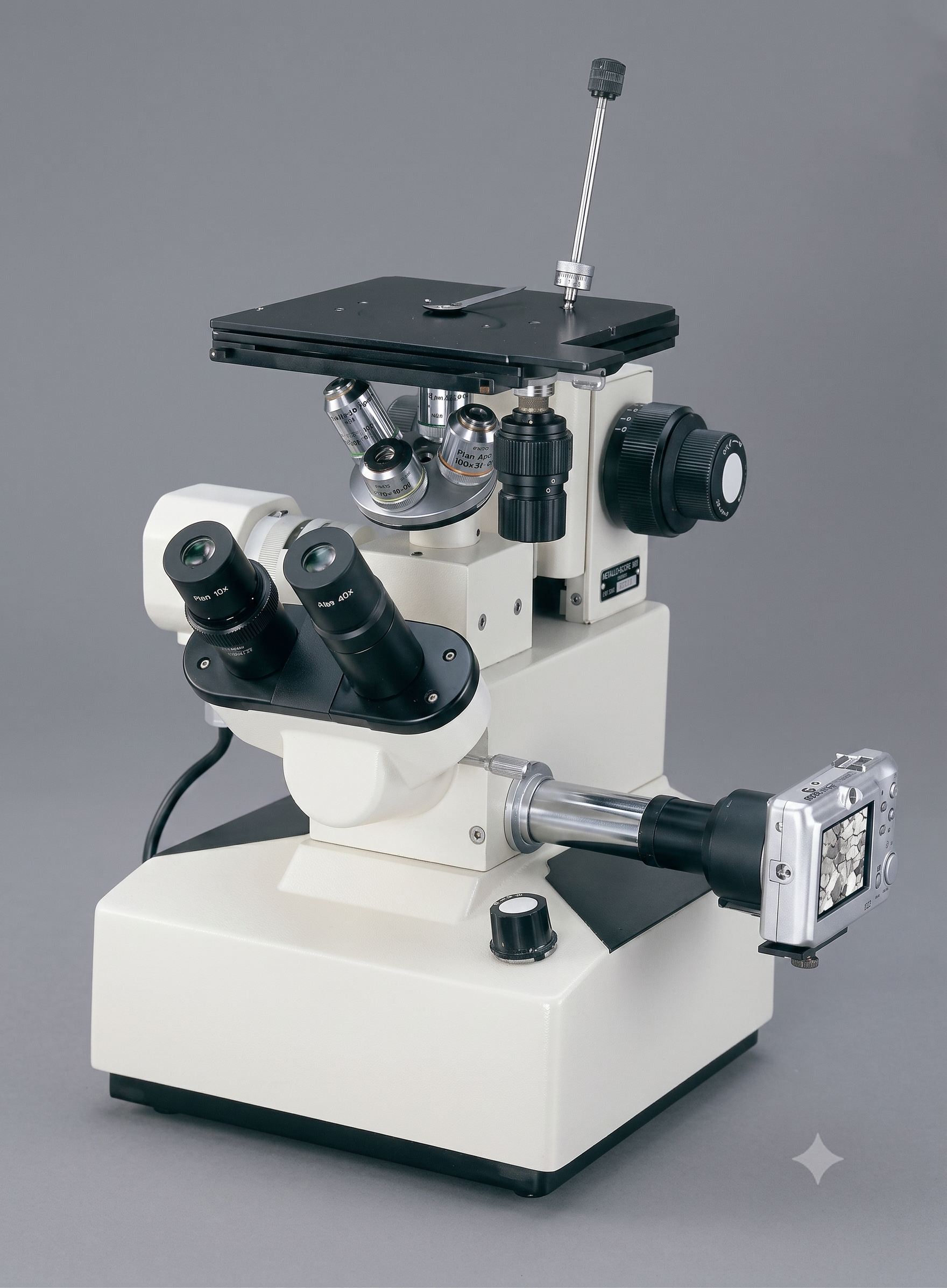 METALLURGICAL MICROSCOPE (INVERTED)